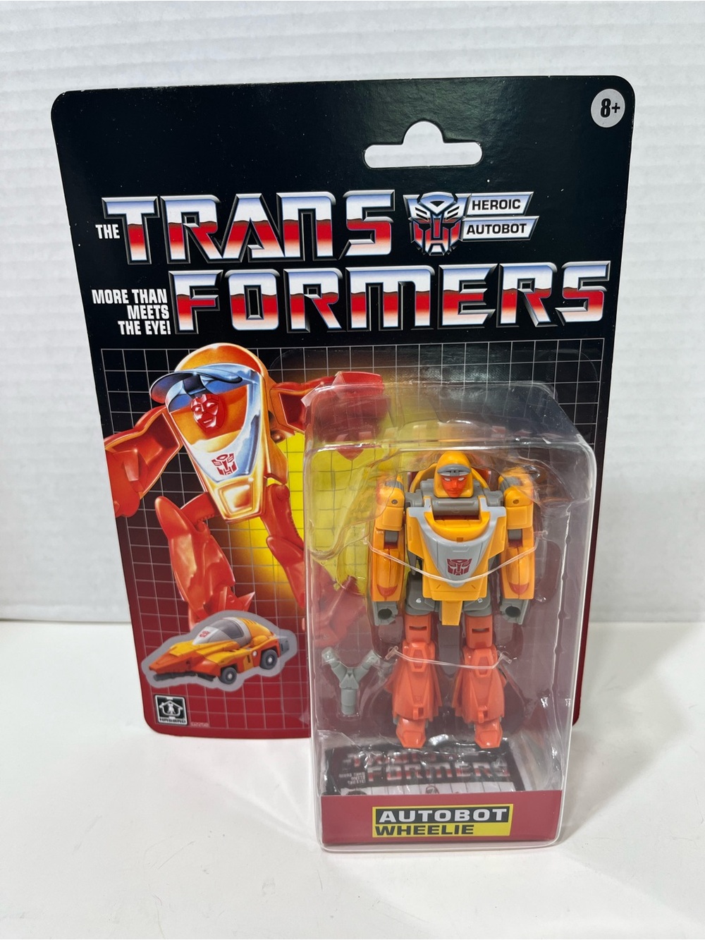 TRANSFORMERS Autobot Wheelie retro action figure hasbro 2026